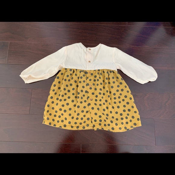 Zara polka dot knot dress, size 18/24mo - Picture 4 of 6